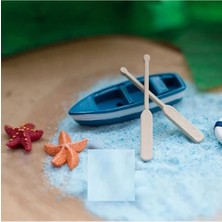 Himi Teraryum Objeleri 6 Parça Gemi Set Dekoratif Biblo ve Diorama Objesi