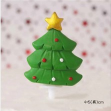 Himi Teraryum Objeleri Minik Noel Ağacı 2 Adet Dekoratif Biblo ve Diorama Objesi
