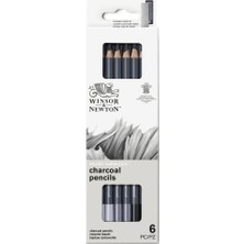 Winsor & Newton : Kömür Kalem Seti : 6 Parça