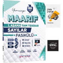 Orijinal Yayınları Yarıçap Yayınları 2028 Sayılar Maarif Fasikülü 1. Aşama+Zihindeneme-Kado-5