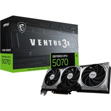 MSI Msı Geforce Rtx 5070 12G Gddr7 Ventus 3x