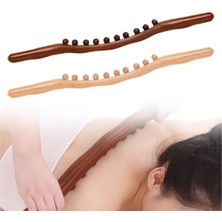 Egecen 60 cm Doğal Ahşap Masaj Sopası