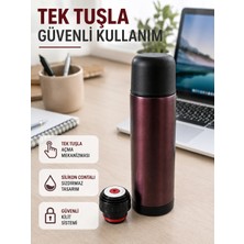 Uravas Store Çift Katmanlı Vakumlu Termos Ofis Araç Kamp Için Paslanmaz Çelik Termos