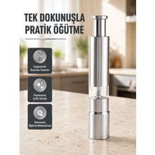 İlk El Grup Ergonomik Tasarımlı, Nem Geçirmez Kapaklı Baharat Öğütücü
