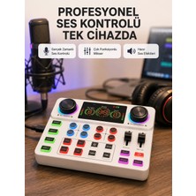 Zenviaa Mey Ithalat® Bluetooth Bağlantılı Karaoke ve Yayın Ses Kontrol Ünitesi ZNV20296545