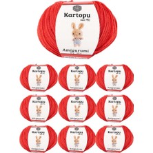 Elitse 10 Adet Amigurumi El Örgü Ipi 50GR 1170