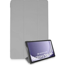 Uravas Store Samsung Galaxy Tab A9 Plus Kılıf Tablet Smart Kılıf - Gri