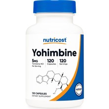 Nutricost Yohimbi.ne 5 Mg Hcl Per Serving -120 Capsules - 120 Serving