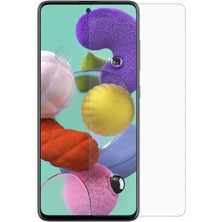Elitse Samsung Galaxy A51 Uyumlu Premium Ekran Koruyucu 9h Sert Temperli Kırılmaz Cam Koruma Şeffaf