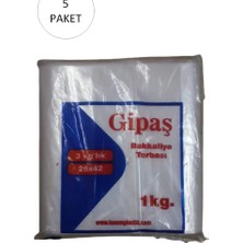 Elitse Bakkaliye Naylon Torba 3'kg Lık 26X42 cm 5 Paket (Takriben 825 Adet)
