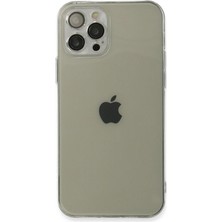 Elitse Apple Iphone 12 Pro Kılıf Fly Lens Silikon - Şeffaf