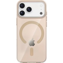 Elitse Joko Apple Iphone 17 Pro Pc Blank Magsafe Kapak - Çöl Titanyum