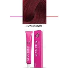 Elitse Premium 5.20 Açık Viyole - Kalıcı Krem Saç Boyası 50 G Tüp