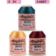 Elitse 3 Adet Altınbaşak Oya ve Dantel Ipi 20 gr - Royaleks - No: 450 - 122 - 294