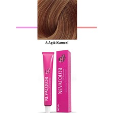 Elitse Premium 8 Açık Kumral - Kalıcı Krem Saç Boyası 50 G Tüp