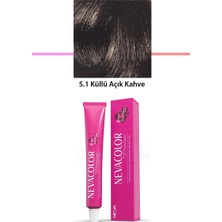 Elitse Premium 5.1 Küllü Açık Kahve - Kalıcı Krem Saç Boyası 50 G Tüp