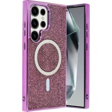 Elitse Joko Samsung Galaxy S23 Ultra Helen Magsafe Kapak - Derin Mor