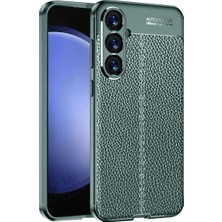 Elitse Samsung A56 Kılıf Auto Focus Kapak - Koyu Yeşil