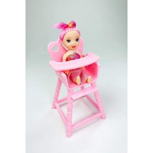 Elitse Mama Sandalyeli Parmak Bebek 16 cm