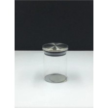 Elitse Metal Kapaklı Cam Baharatlık 6.5x8 cm ROYALEKS-KVN37