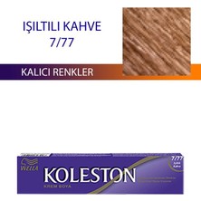 Elitse Single Tüp Boya Saç Boyası Işıltılı Kahve 7/77