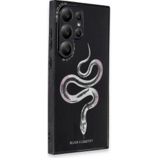 Elitse Samsung Galaxy S24 Ultra Kılıf Mirror Desenli Kapak - Mirror - 13