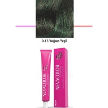 Elitse Premium 0.13 Yoğun Yeşil - Kalıcı Krem Saç Boyası 50 G Tüp