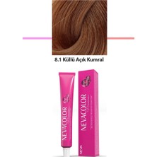 Elitse Premium 8.1 Küllü Açık Kumral - Kalıcı Krem Saç Boyası 50 G Tüp