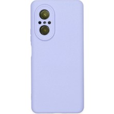Elitse Huawei Nova 9 Se Kılıf Nano Içi Kadife Silikon - Lila