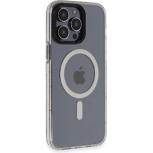 Elitse Joko Apple Iphone 14 Pro Max Kılıf Tigra Magsafe Kapak - Şeffaf