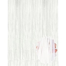 Elitse Soft Beyaz Renk Duvar ve Kapı Perdesi Ithal 100X200 cm