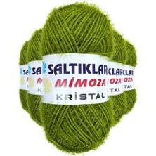 Elitse 5 Adet Mimoza Kristal Işıltılı Şal Patik Yelek Ipi 44