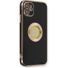Elitse Apple Iphone 12 Kılıf Store Silikon - Siyah