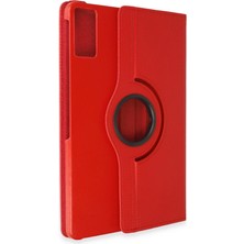 Elitse Xiaomi Redmi Pad Kılıf 360 Tablet Deri Kılıf - Kırmızı