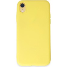 Elitse Apple Iphone Xr Kılıf First Silikon - Sarı