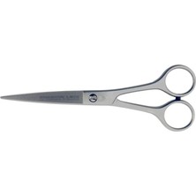 Elitse M-535 Metal Saplı Düz Saç Makası No: 6,5 Inç / 16,51 cm - Paslanmaz Çelik