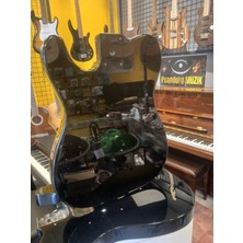 Puandorg Telecaster Elektro Gitar Gövdesi Siyah (Montaj Delikleri Hazır)