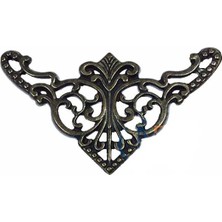 Elitse Dekoratif Köşe Süsü, Köşelik - Büyük, 31X55MM, Antik, 1 Adet