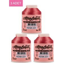 Elitse 3 Adet Altınbaşak Oya ve Dantel Ipi 20 gr - Royaleks - No: 031