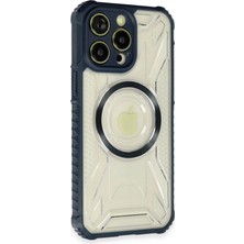 Elitse Apple Iphone 14 Pro Kılıf Prag Magneticsafe Kapak - Lacivert