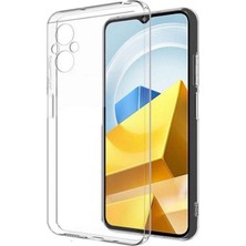 Elitse Xiaomi Poco M5 Kılıf Lüx Şeffaf Silikon