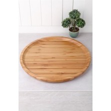 Elitse Bambu Sunum Tabağı 30 cm ROYALEKS-YUV3030