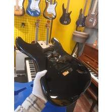 Puandorg Stratocaster Siyah Elektro Gitar Gövdesi Hss (Montaj Delikleri Hazır)