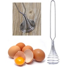 Elitse Paslanmaz Metal Mini Yumurta Çırpıcı & Karıştırıcı