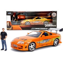 Jada Fast & Furious -  Brian & Toyota Supra 1/24 Model Araba