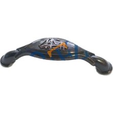 Elitse Dekoratif Zamak Boğaziçi Kulp - 64MM, Eskitme, 1 Adet