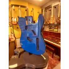 Puandorg Telecaster Elektro Gitar Gövdesi Mavi (Montaj Delikleri Hazır)