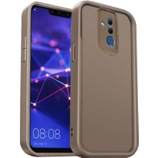 Elitse Huawei Mate 20 Lite Kılıf Viera Silikon - Kahverengi