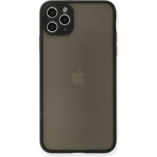Elitse Apple Iphone 11 Pro Max Kılıf Montreal Silikon Kapak - Siyah