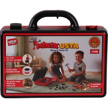 Birlik Toys URT037-003 25 Pcs Çantalı Tamir Setim Minik Usta